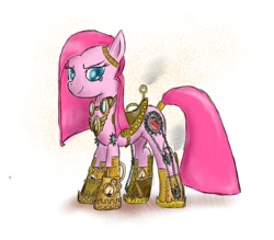 Size: 1520x1333 | Tagged: safe, artist:peperoger, pinkie pie, earth pony, pony, pinkamena diane pie, solo, steampunk