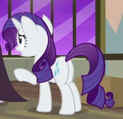 Size: 495x480 | Tagged: safe, screencap, rarity, pony, unicorn, spice up your life, cropped, female, mare, plot