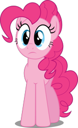 Size: 3000x4890 | Tagged: safe, artist:dashiesparkle, pinkie pie, earth pony, pony, simple background, solo, transparent background, vector