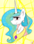 Size: 768x1024 | Tagged: safe, artist:lyrasing, princess celestia, alicorn, pony, bust, portrait, solo