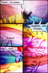 Size: 1200x1812 | Tagged: safe, artist:bonaxor, derpibooru import, king sombra, pony, unicorn, comic:corruption, comic