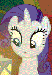 Size: 225x324 | Tagged: safe, screencap, rarity, pony, unicorn, spice up your life, :o, solo, the tasty treat