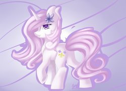 Size: 2174x1577 | Tagged: safe, artist:snowsky-s, derpibooru import, fleur-de-lis, pony, unicorn, smiling, solo