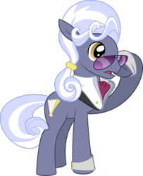 Size: 655x807 | Tagged: safe, artist:wissle, derpibooru import, hoity toity, pony, suited for success, .svg available, glasses, male, simple background, solo, stallion, surprised, transparent background, vector