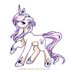 Size: 1000x1000 | Tagged: safe, artist:chocolateponi, derpibooru import, fleur-de-lis, pony, unicorn, solo