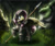 Size: 5178x4324 | Tagged: safe, artist:otakuap, fluttershy, pegasus, pony, absurd resolution, armor, badass, badass adorable, cute, fantasy class, flutterbadass, forest, grass, knight, looking up, raised hoof, remake, solo, spear, spread wings, visor, warrior, weapon