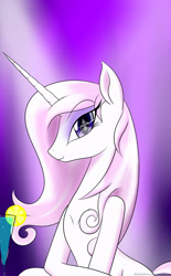 Size: 2040x3300 | Tagged: safe, artist:bludraconoid, derpibooru import, fleur-de-lis, cutie mark, drink, looking at you, smiling, solo