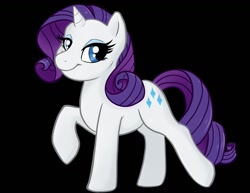 Size: 1280x989 | Tagged: safe, artist:sciggles, rarity, pony, unicorn, female, horn, mare, solo, white coat