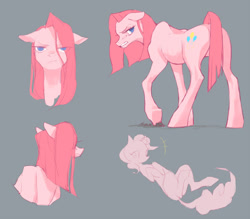 Size: 1000x875 | Tagged: safe, artist:jiuu, pinkie pie, earth pony, pony, pinkamena diane pie, pixiv, solo