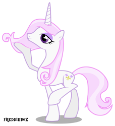 Size: 2736x3000 | Tagged: safe, artist:brony-works, derpibooru import, fleur-de-lis, pony, unicorn, solo