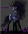 Size: 817x977 | Tagged: safe, artist:elkaart, derpibooru import, king sombra, pony, unicorn, black mane, male, sharp teeth, sombra eyes, stallion