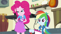 Size: 1912x1072 | Tagged: safe, derpibooru import, screencap, pinkie pie, rainbow dash, dance magic, equestria girls, spoiler:eqg specials, cute, dashabetes, duo, duo female, female, lidded eyes