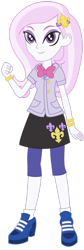 Size: 517x1545 | Tagged: safe, artist:razethebeast, artist:shafty817, derpibooru import, edit, fleur-de-lis, equestria girls, friendship games, alternate costumes, alternate universe, bowtie, bracelet, canterlot high, clothes, high heels, simple background, skirt, solo, transparent background, vector, vector edit