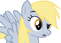 Size: 1399x1007 | Tagged: safe, artist:a01421, derpy hooves, pony, simple background, solo, transparent background, underp, vector