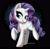 Size: 1280x1253 | Tagged: safe, artist:sciggles, rarity, pony, unicorn, female, horn, mare, solo, white coat