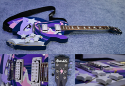 Size: 4500x3072 | Tagged: safe, artist:ghostofwar909, derpibooru import, twilight sparkle, custom, guitar