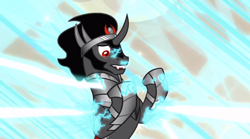 Size: 1000x557 | Tagged: safe, derpibooru import, screencap, king sombra, pony, unicorn, the crystal empire, imminent death, solo