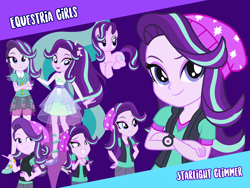 Size: 1440x1080 | Tagged: safe, artist:famousmari5, artist:kimberlythehedgie, artist:punzil504, artist:rodan00, artist:thebarsection, artist:themexicanpunisher, artist:whalepornoz, starlight glimmer, pony, unicorn, better together, equestria girls, mirror magic, spoiler:eqg specials, beanie, clothes, crossed arms, cute, cutie mark, dress, female, hat, high heels, mare, miniskirt, open mouth, pants, ponied up, shoes, skirt, super ponied up, vector, wallpaper