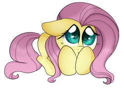 Size: 1024x748 | Tagged: safe, artist:uunicornicc, fluttershy, pegasus, pony, cute, shyabetes, solo