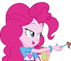 Size: 4110x3570 | Tagged: safe, artist:ytpinkiepie2, pinkie pie, equestria girls, clothes, female, pink hair, pink skin, smiling, solo