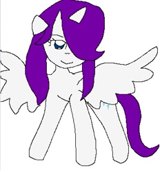 Size: 663x713 | Tagged: safe, artist:everyponys favorite, rarity, alicorn, pony, alicornified, race swap, raricorn