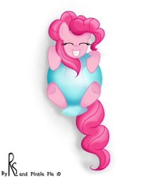 Size: 1024x1138 | Tagged: safe, artist:rsphoenix, pinkie pie, earth pony, pony, balloon, female, mare, pink coat, pink mane, solo