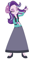 Size: 2048x3383 | Tagged: safe, artist:cartoonmasterv3, starlight glimmer, equestria girls, clothes, long skirt, skirt, solo