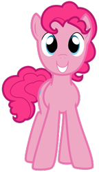 Size: 309x537 | Tagged: safe, artist:blackwater627, bubble berry, pinkie pie, earth pony, pony, rule 63, simple background, solo, transparent background, vector