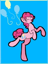 Size: 768x1024 | Tagged: safe, artist:sparklegirl13, bubble berry, pinkie pie, earth pony, pony, rule 63, solo