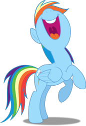 Size: 3436x5000 | Tagged: safe, artist:dashiesparkle, derpibooru import, rainbow dash, pegasus, pony, games ponies play, absurd resolution, open mouth, simple background, solo, transparent background, vector