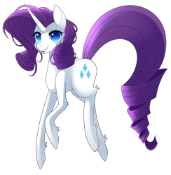 Size: 800x821 | Tagged: safe, artist:haydee, rarity, pony, unicorn, cute, looking at you, simple background, smiling, solo, transparent background