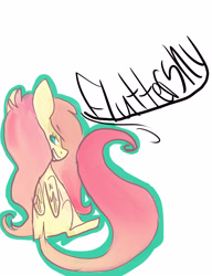 Size: 3000x3907 | Tagged: safe, artist:foxtali, fluttershy, pegasus, pony, female, mare, simple background, solo