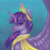 Size: 894x894 | Tagged: safe, artist:edahi, derpibooru import, twilight sparkle, twilight sparkle (alicorn), alicorn, pony, crown, female, mare, solo