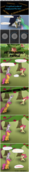 Size: 1300x7800 | Tagged: safe, artist:photonicsoup, apple bloom, princess celestia, scootaloo, sweetie belle, alicorn, pony, comic:what were the odds?, comic, cutie mark crusaders, meme, starcraft, trollestia