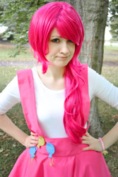 Size: 667x1000 | Tagged: safe, artist:kaptainlexx, pinkie pie, human, cosplay, irl, irl human, photo