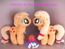 Size: 1024x768 | Tagged: safe, artist:celestia-in-love, applejack, irl, photo, plushie