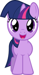 Size: 580x1115 | Tagged: safe, artist:zacatron94, derpibooru import, twilight sparkle, cute, filly, happy, simple background, solo, transparent background, twiabetes, vector, younger