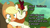 Size: 1280x720 | Tagged: safe, derpibooru import, edit, edited screencap, screencap, applejack, autumn blaze, earth pony, pony, sounds of silence, awwtumn blaze, cute, duo, eyes closed, hat, hug, personal space invasion