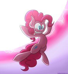 Size: 2300x2500 | Tagged: safe, artist:neoncel, pinkie pie, earth pony, pony, smile hd, solo, spirit bomb