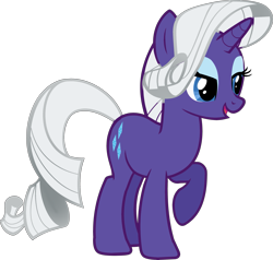 Size: 2853x2719 | Tagged: safe, artist:diksi13kate, rarity, pony, unicorn, inverted colors, reverse colors, solo