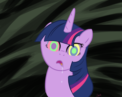 Size: 1280x1024 | Tagged: safe, artist:rainbow-dosh, derpibooru import, twilight sparkle, drool, mind control, solo