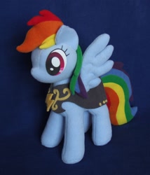 Size: 1618x1888 | Tagged: safe, artist:adamar44, derpibooru import, commander hurricane, rainbow dash, armor, irl, photo, plushie