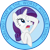 Size: 8000x8000 | Tagged: safe, artist:daringdashie, rarity, pony, seal, unicorn, absurd resolution, darling, marshmelodrama, seal of approval, seal of disapproval, the worst possible thing