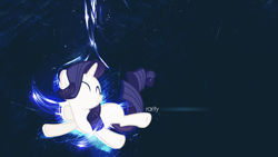 Size: 1920x1080 | Tagged: dead source, safe, artist:taigalife, artist:yetioner, edit, rarity, pony, unicorn, eyes closed, joy, jumping, silly, silly pony, text, vector, wallpaper, wallpaper edit