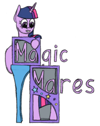 Size: 1000x1258 | Tagged: safe, artist:wandertones, derpibooru import, twilight sparkle, half, magic trick, modular, simple background, solo, traditional art, transparent background, tumblr