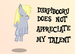 Size: 1000x710 | Tagged: safe, artist:waka, derpibooru exclusive, derpibooru import, derpy hooves, pegasus, pony, derpibooru, female, frown, glare, mare, meta, mouthpiece, solo