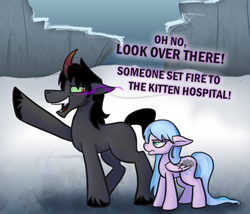 Size: 700x600 | Tagged: safe, artist:wiggles, derpibooru import, king sombra, oc, pony, unicorn, ask, ask king sombra, pointing, text, tumblr
