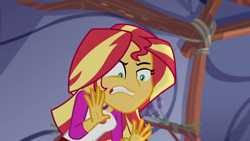 Size: 1920x1080 | Tagged: safe, screencap, sunset shimmer, equestria girls, legend of everfree, faic