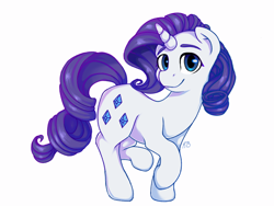 Size: 1024x768 | Tagged: safe, artist:apelsin228, rarity, pony, unicorn, female, mare, simple background, solo