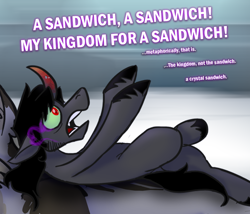 Size: 700x600 | Tagged: safe, artist:wiggles, derpibooru import, king sombra, pony, unicorn, ask, ask king sombra, dialogue, solo, text, tumblr